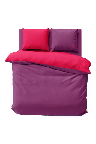 Parure copripiumino - Rosa e viola