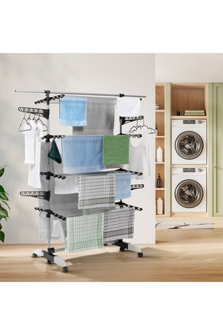 Séchoir Optima 4 niveaux - 40 m d'étendage