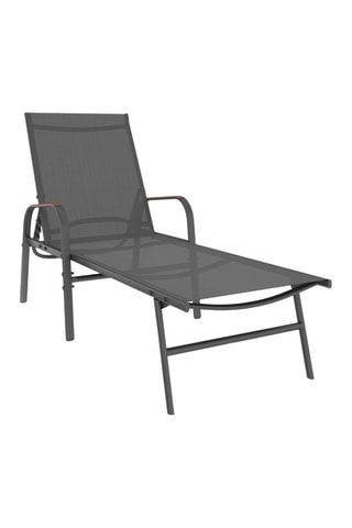 2 chaises longues inclinables Ozéa -  185 x 31 x 57 cm