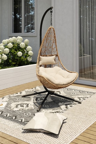 Fauteuil suspendu - Beige