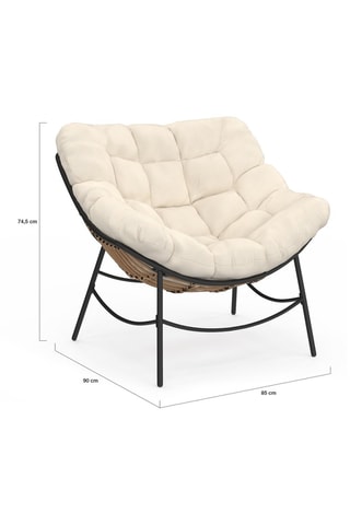 Fauteuil Lois - Blanc