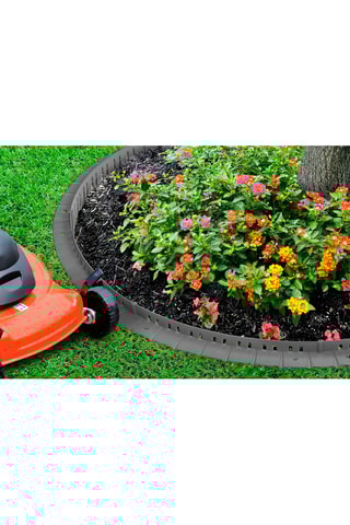 10 bordurettes stop herbe - 50 x 5,5 x 13,6 cm