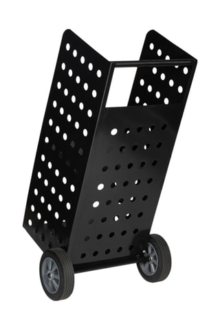 Porte-bûches à roulettes - 40 x 40 x 100,5 cm