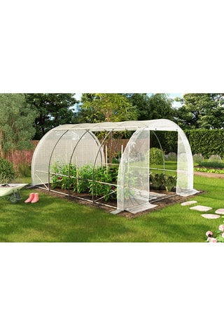 Serre tunnel de jardin - 12 m²