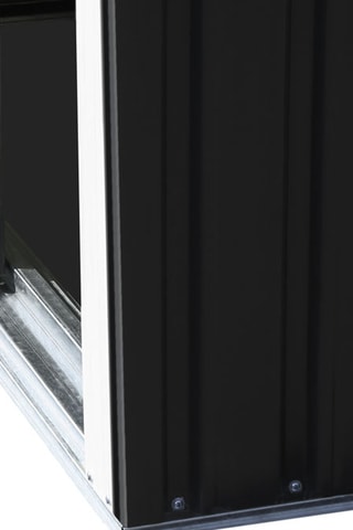 Abri de jardin - Anthracite et blanc - 2,2 m³