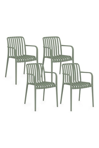 4 chaises Oviedo - 56 x 58 x 80 cm