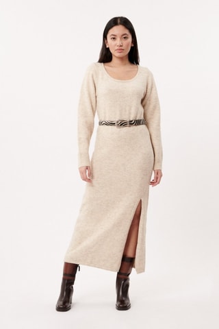 Leren Riem Mia - Zwart en Wit