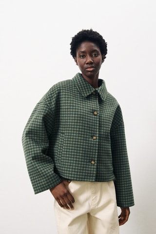 Wolmix Jasje Eda - Donkergroen