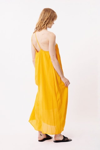 Asymmetrische Jurk Phoebe - Geel