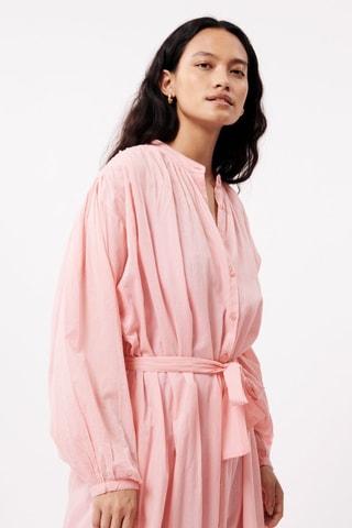 Blouse-Jurk Cassy - Poederroze