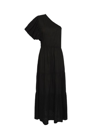 Asymmetrische Jurk Ciana - Zwart