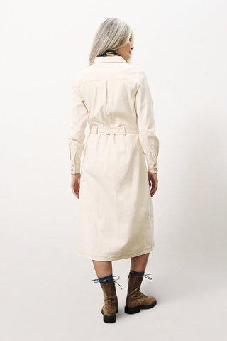 Spijkerblouse-jurk Clotilda - Ecru