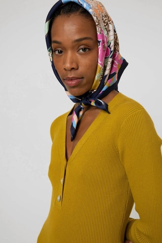 Trui-jurk Leanne - Olijfgroen