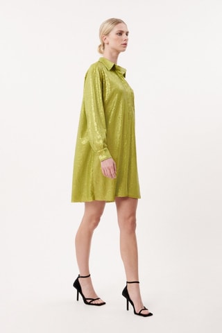 Blouse-Jurk Skye - Olijfgroen