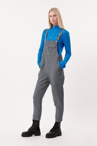 Tuinbroek Livia - Marineblauw