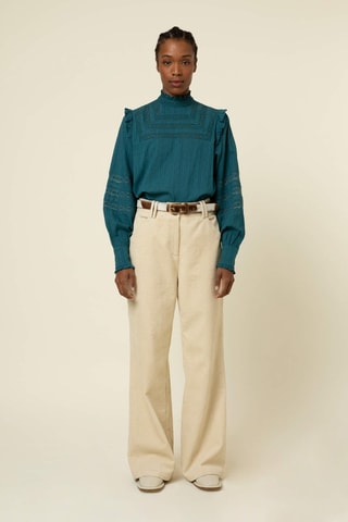 Top Gyliane - Donkerblauw