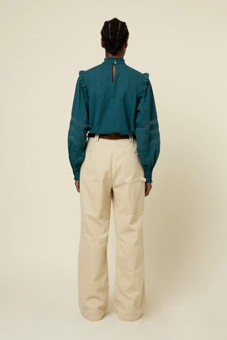 Top Gyliane - Donkerblauw