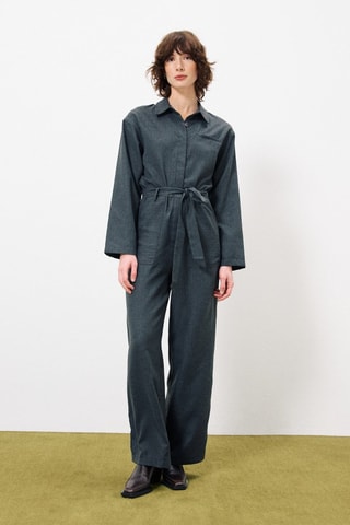 Jumpsuit Egle - Gemêleerd Donkergrijs