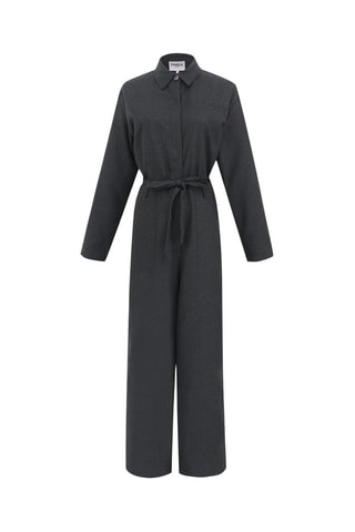 Jumpsuit Egle - Gemêleerd Donkergrijs