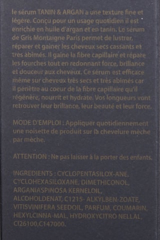 Siero capelli con tannino a argan - 30 ml