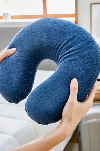 Almofada de viagem - Azul,