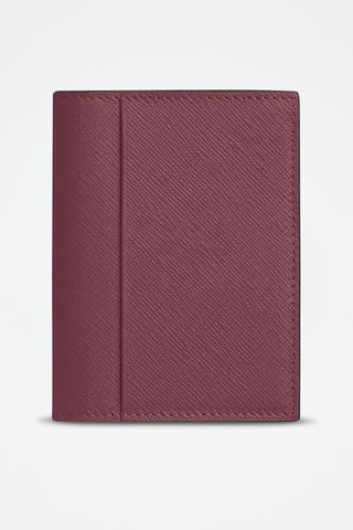 Leren Pasjeshouder - Bordeauxrood