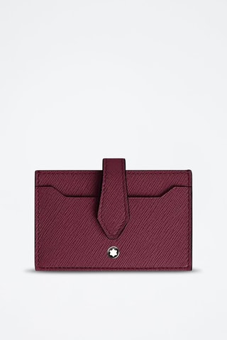 Leren Pasjeshouder - Bordeauxrood