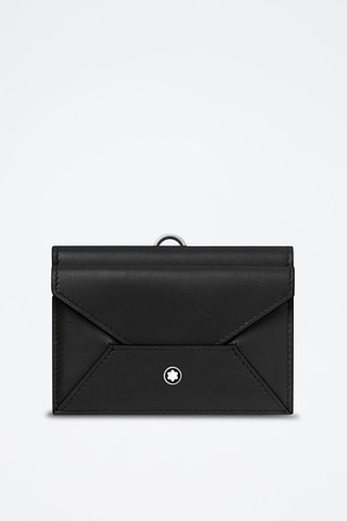 Leren Pasjeshouder - Zwart