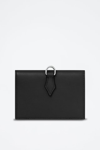 Leren Pasjeshouder - Zwart