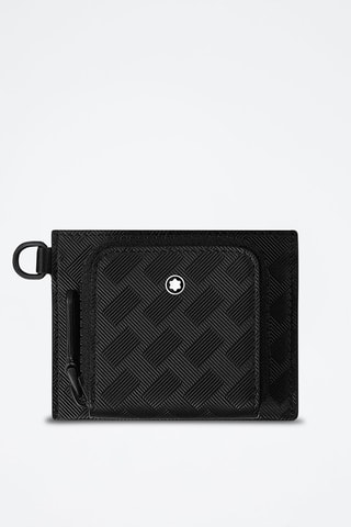 Portacarte in pelle - Nero