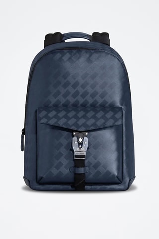 Zaino in pelle - Blu