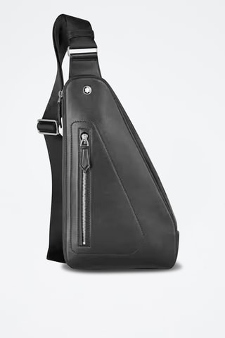 Leren Schoudertas - Zwart