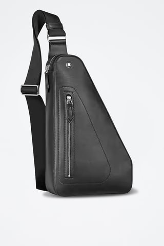 Leren Schoudertas - Zwart