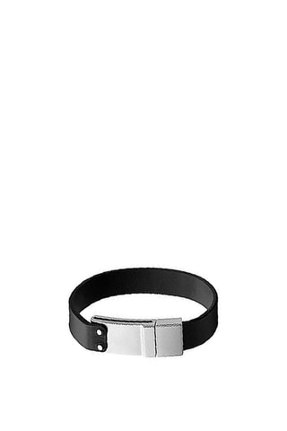 Leren Armband - Zwart