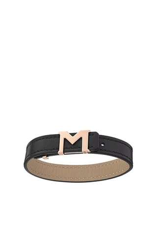 Leren Armband - Zwart