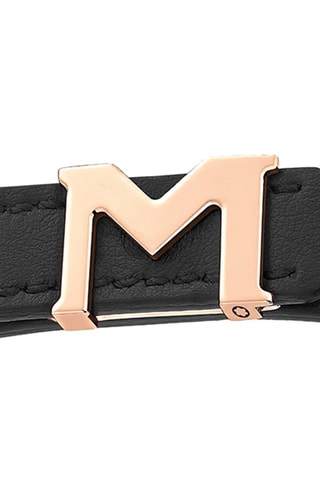 Leren Armband - Zwart