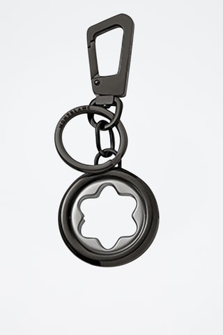 Leren Sleutelhanger - Zwart