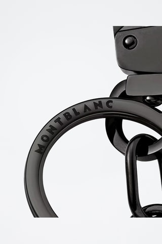 Leren Sleutelhanger - Zwart