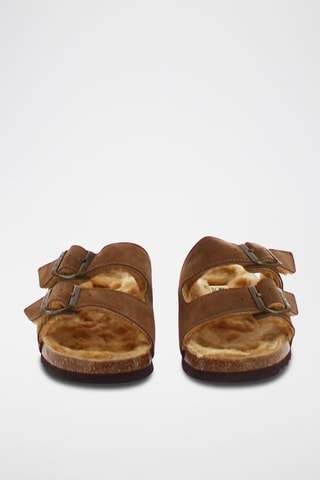 Sandalias de nobuk forradas Josephine - 
