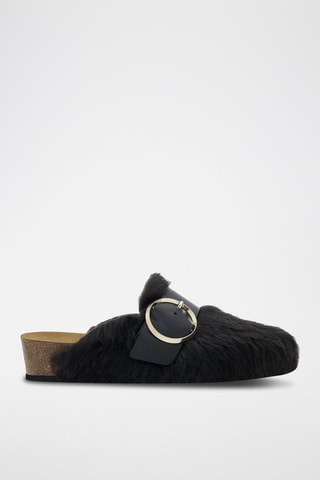 Pantufas Monique - Preto