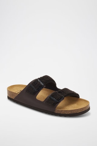 Sandalias de piel Julien - Negro