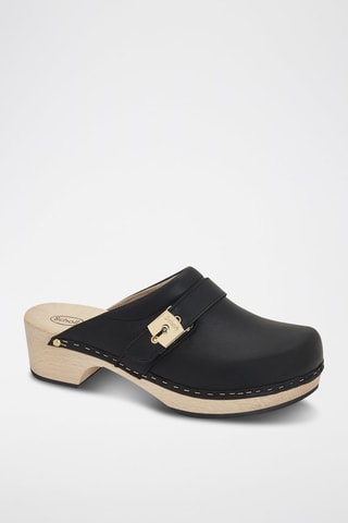 Zuecos de piel de tacón Pescura Clog 50 - 