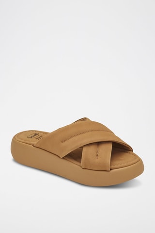 Sandalias de piel nobuk Boca Cross - 
