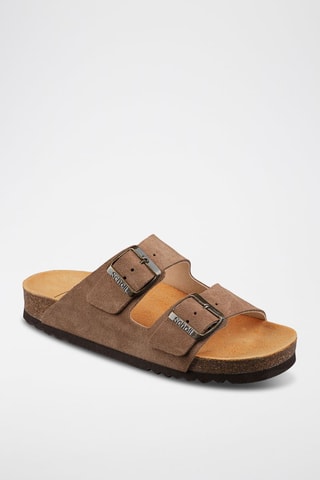 Sandalias de nobuk Joséphine - Topo