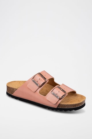 Sandalias de piel Josephine - Rosa