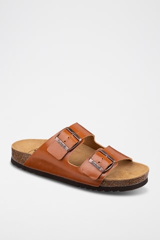 Sandalias de piel Josephine - Marrón