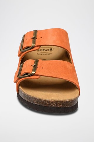 Sandalias de nobuk Josephine - Naranja