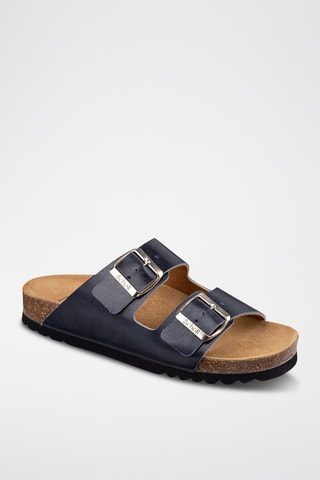 Sandalias de piel Josephine - Azul