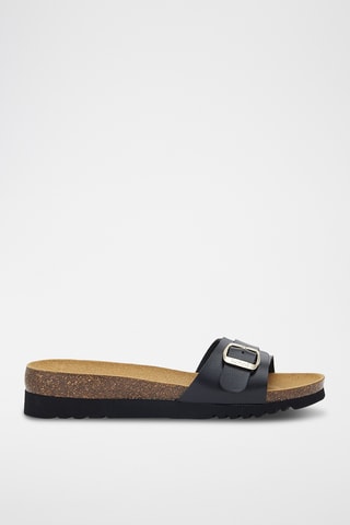 Sandalias de cuña Ginni - Negro