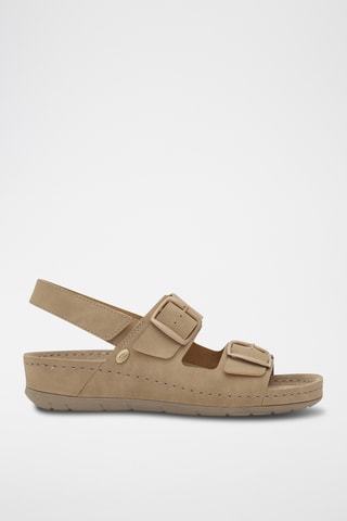 Sandalias de cuña Aberdeen - Beige